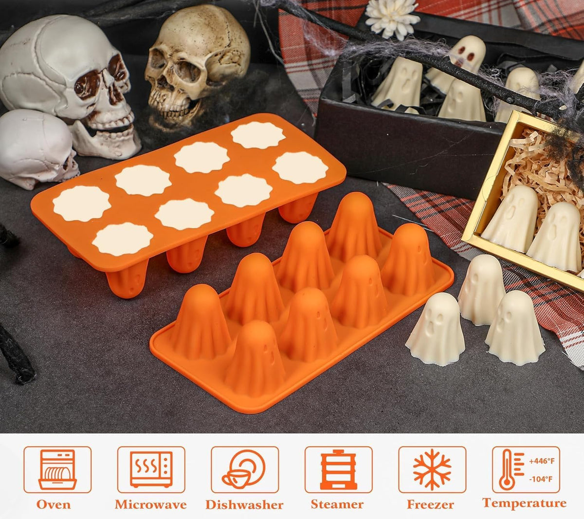 Ghost Treats Silicone Mold