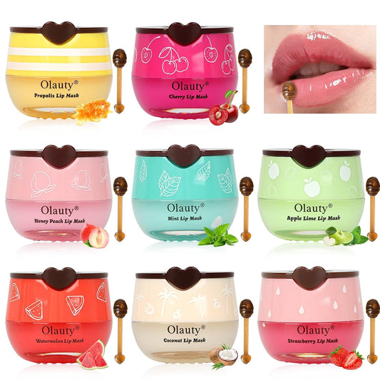 Bee Honey Pot Lip Mask – Hydrating Lip Care | 3, 6 & 8 PCS
