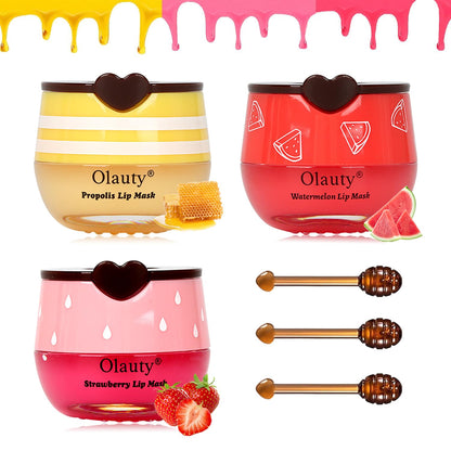 Bee Honey Pot Lip Mask – Hydrating Lip Care | 3, 6 & 8 PCS