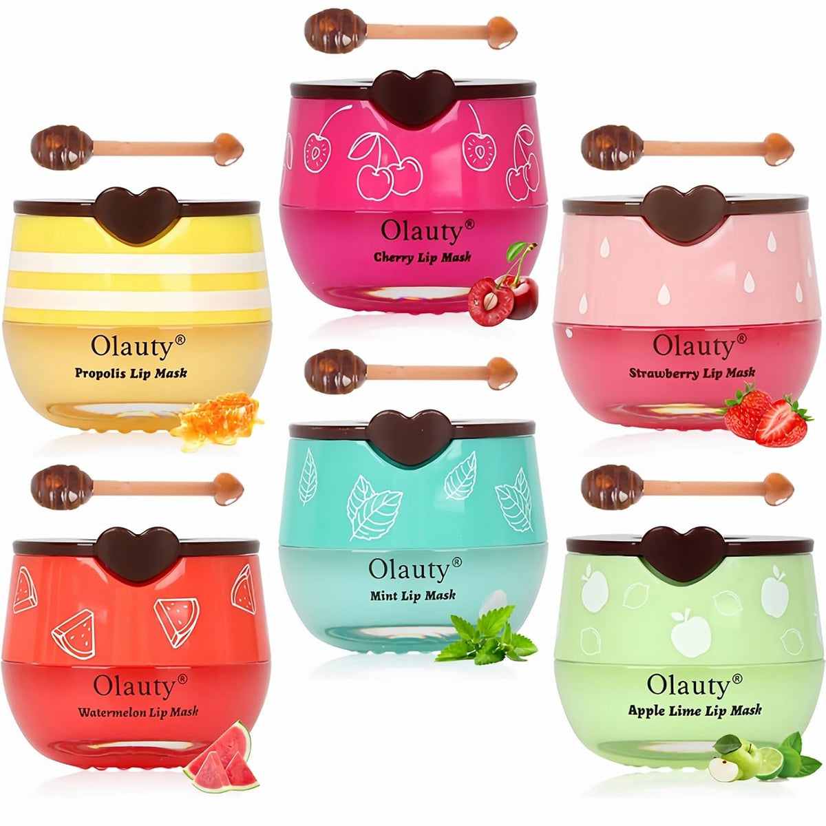 Bee Honey Pot Lip Mask – Hydrating Lip Care | 3, 6 & 8 PCS