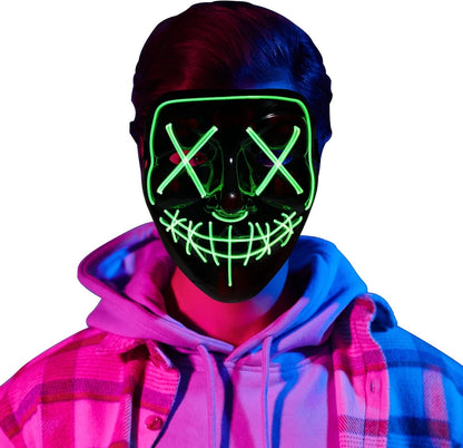 Voice-Activated LED Purge Mask