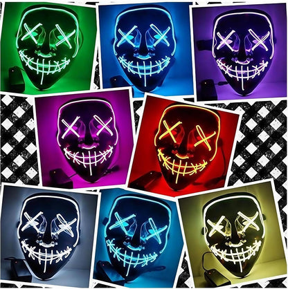 Voice-Activated LED Purge Mask