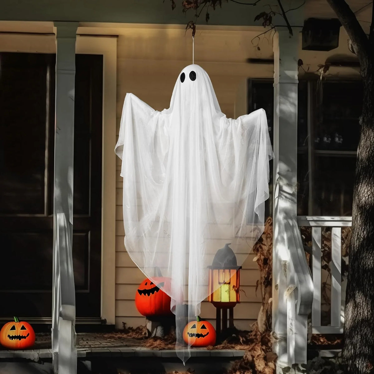 47" LED Hanging Ghost Halloween Decoration