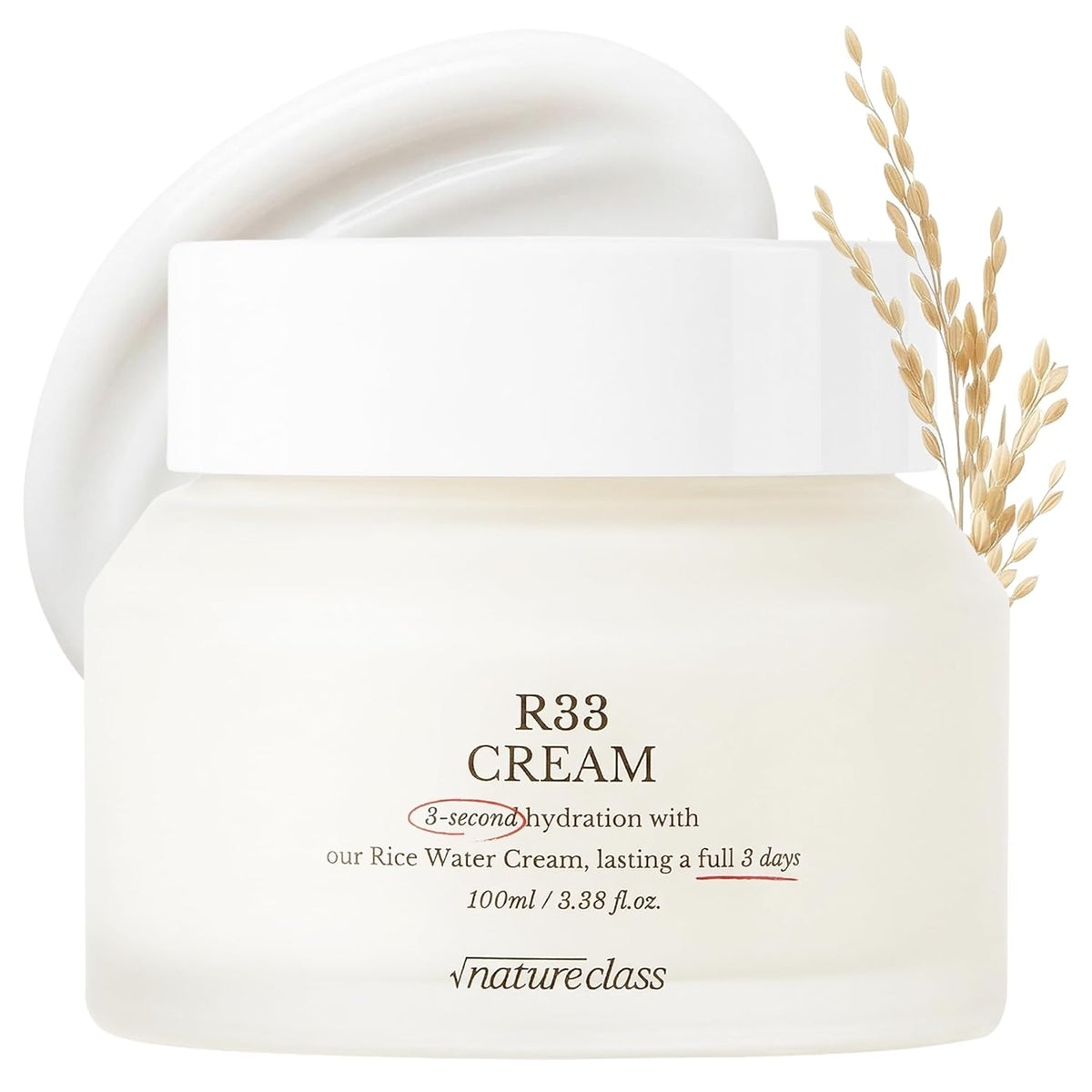 NATURECLASS R33 Korean Rice Face Moisturizer – 100ml