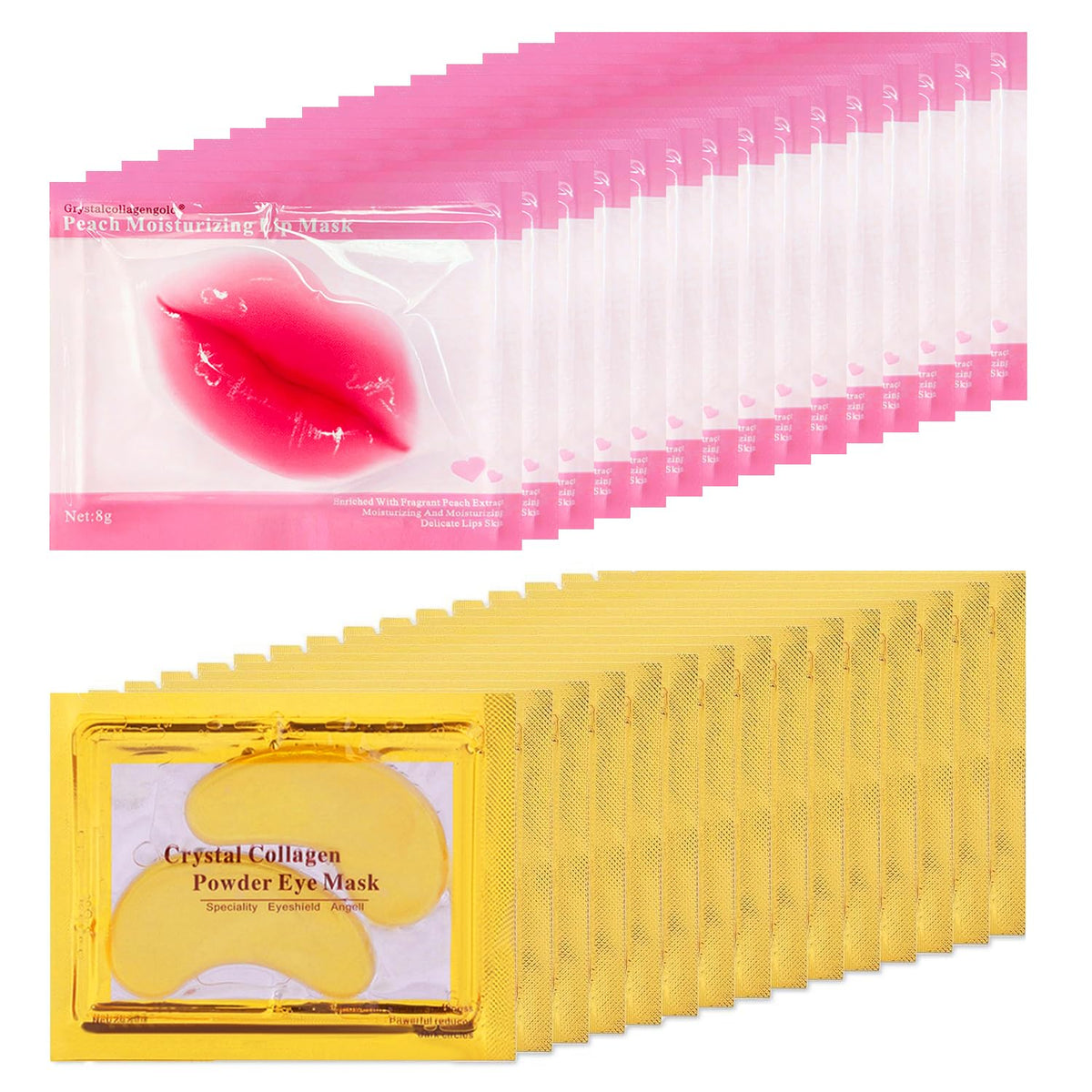 LIORÉVE 30 Lip & Eye Collagen Masks